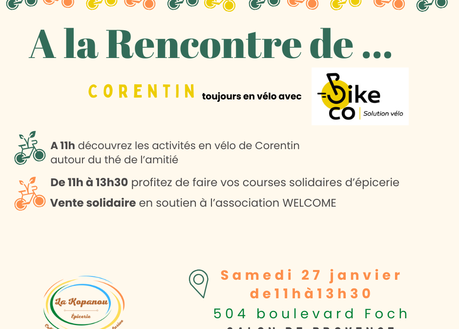 Permanence et Rencontre de Corentin Bike&rsquo;Co