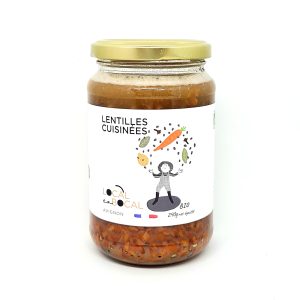 Lentilles Vertes Cuisinées, 240g