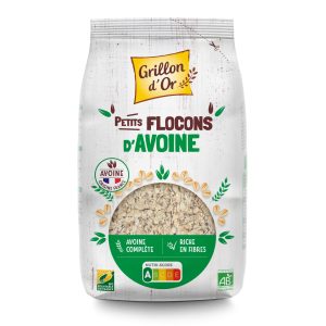 Flocons (petits) d'avoine complet, 500g