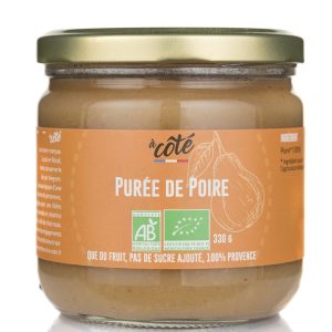 Purée Poires sans sucre ajouté, 330g