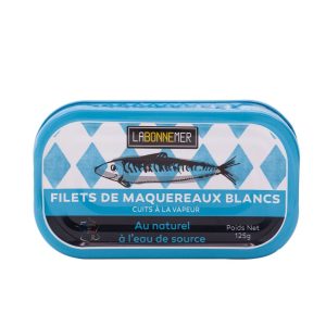Filets de Maquereaux au naturel, 125g