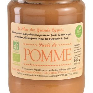 Purée Pommes sans sucre ajouté, 610g